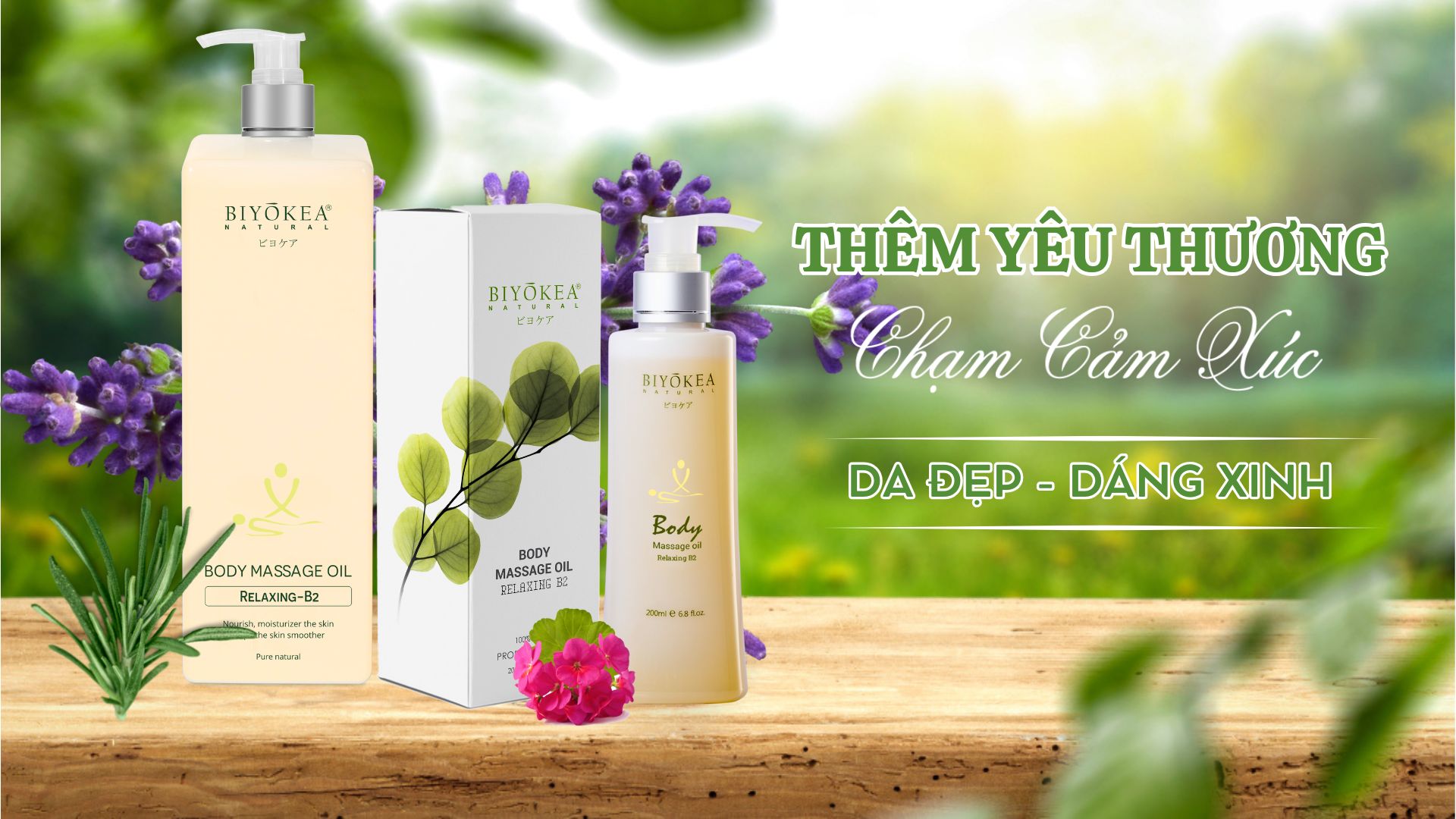 Dầu massage của BIYÒKEA