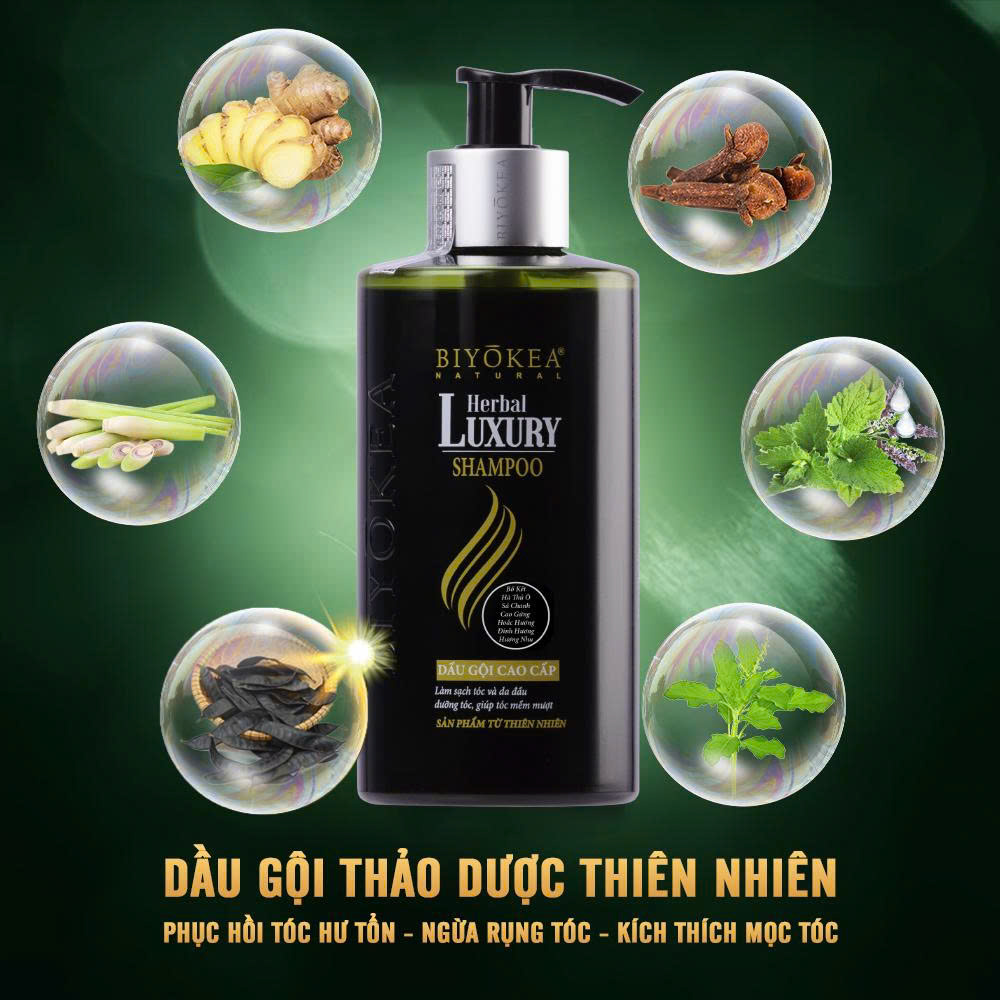 Dầu gội thiên nhiên Herbal Luxury