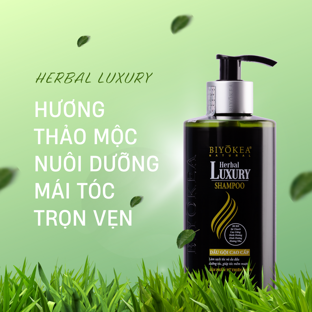 Dầu gội Herbal Luxury của BIYÒKEA