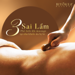 3 sai lầm phổ biến khiến da bị bí khi massage tại nhà