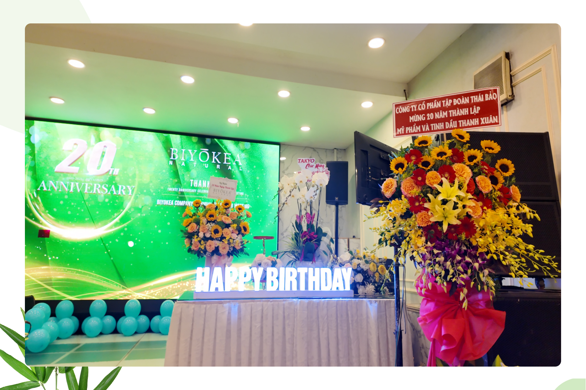 Sinh nhật Biyòkea 20 tuổi 