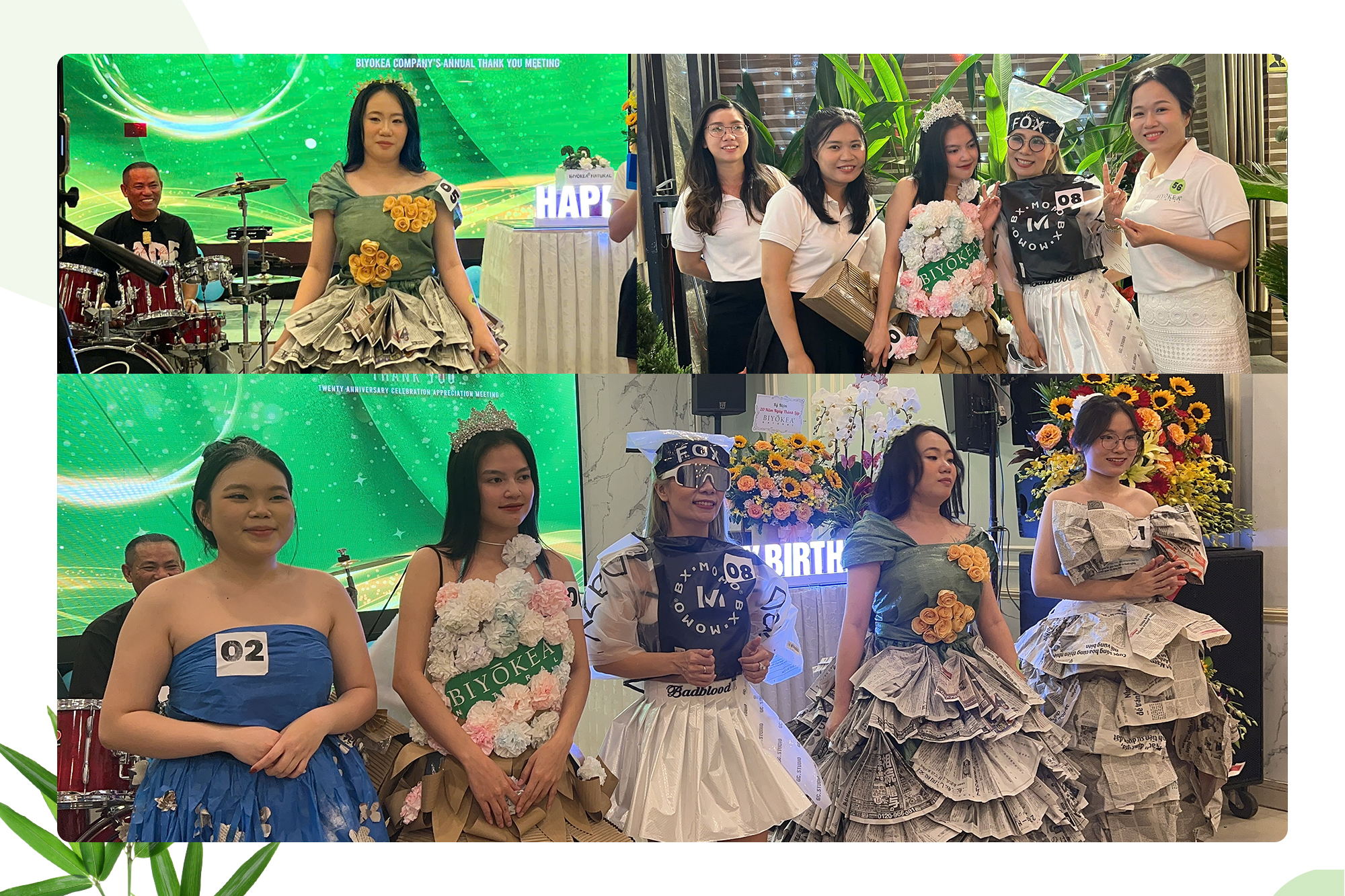 Tiết mục "Thời trang Xanh" tại Biyòkea