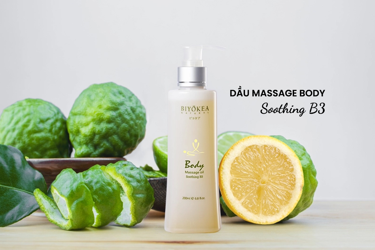 Dầu massage body Soothing B3