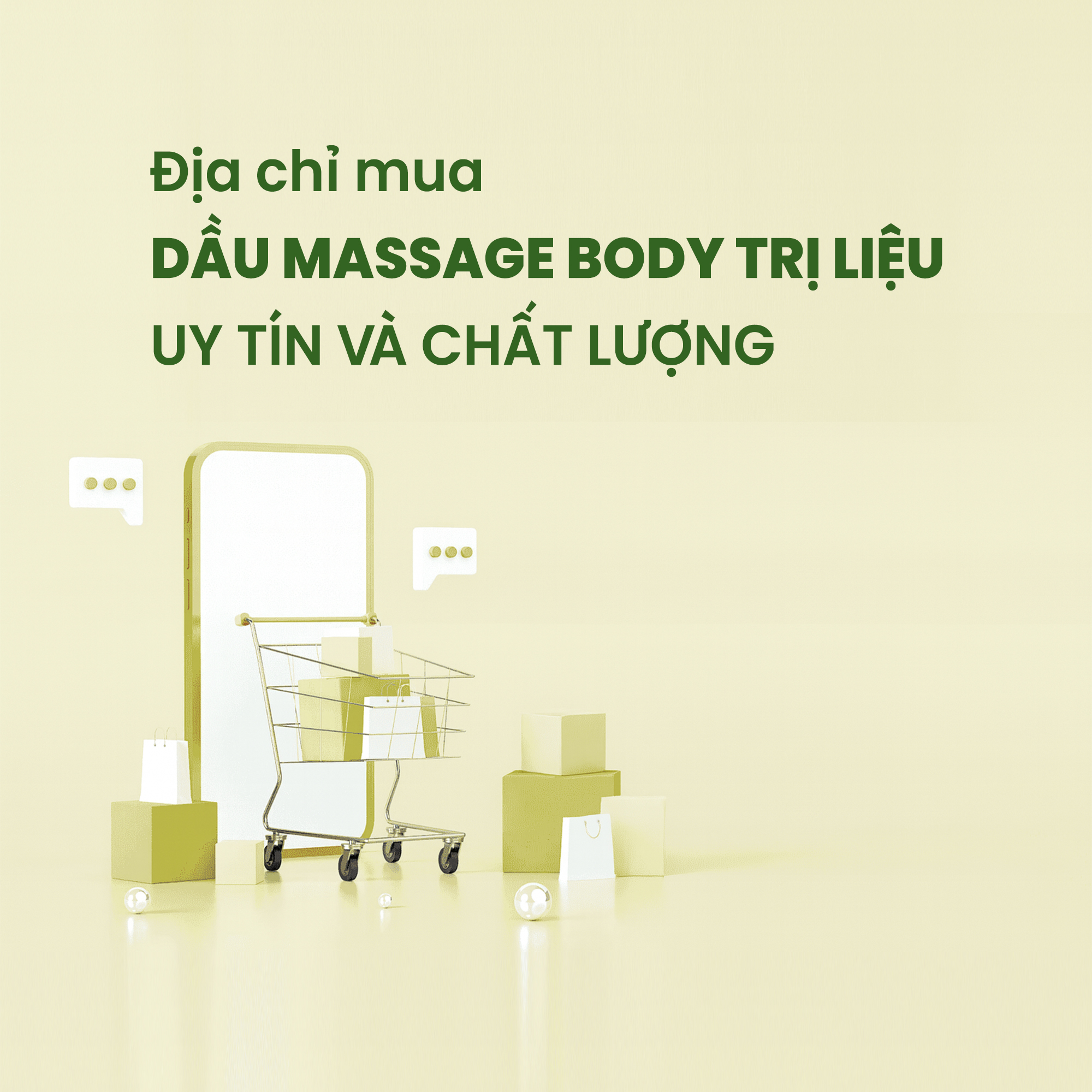 Địa chỉ mua dầu massage body trị liệu uy tín và chất lượng
