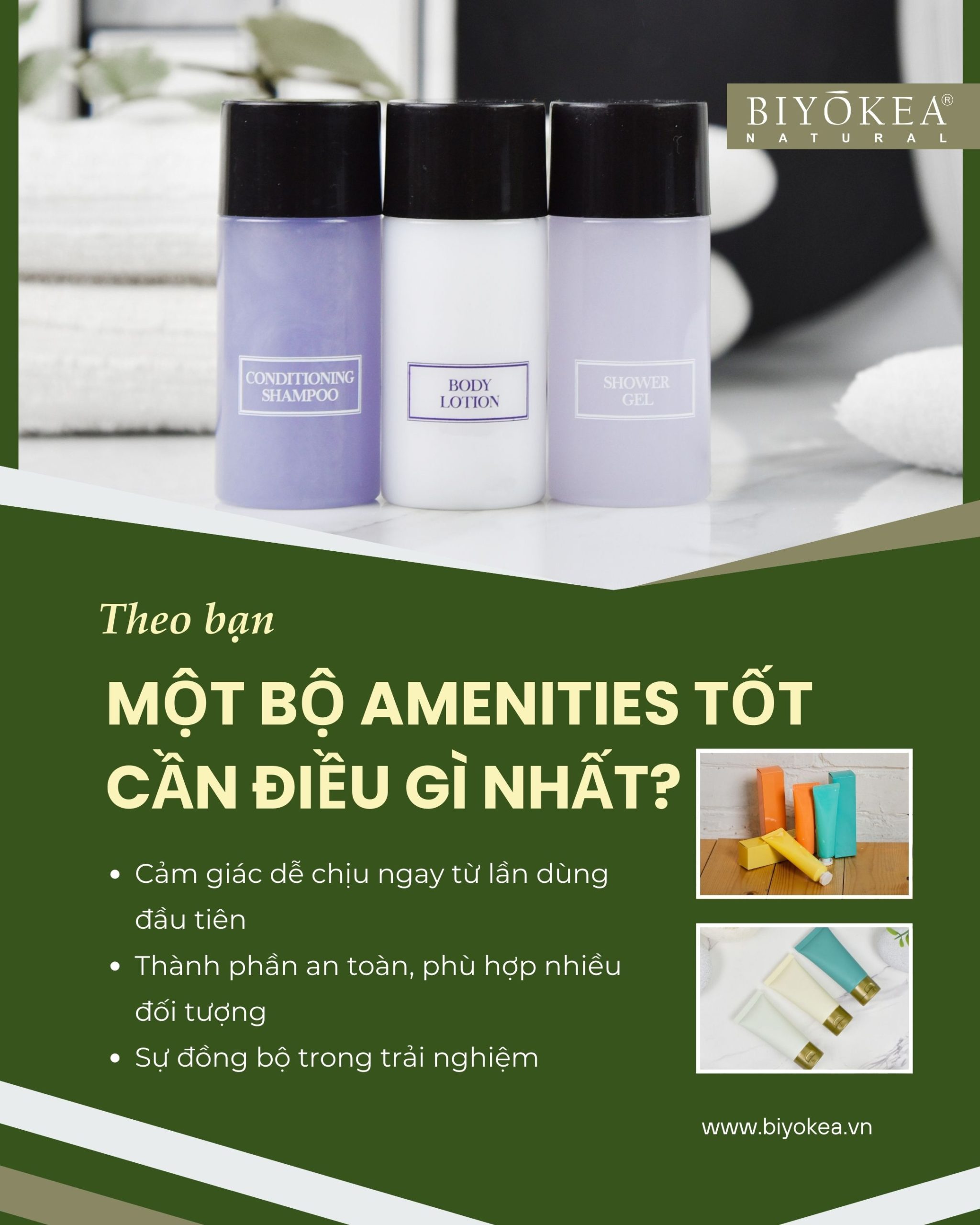 Amenities tot can dieu gi