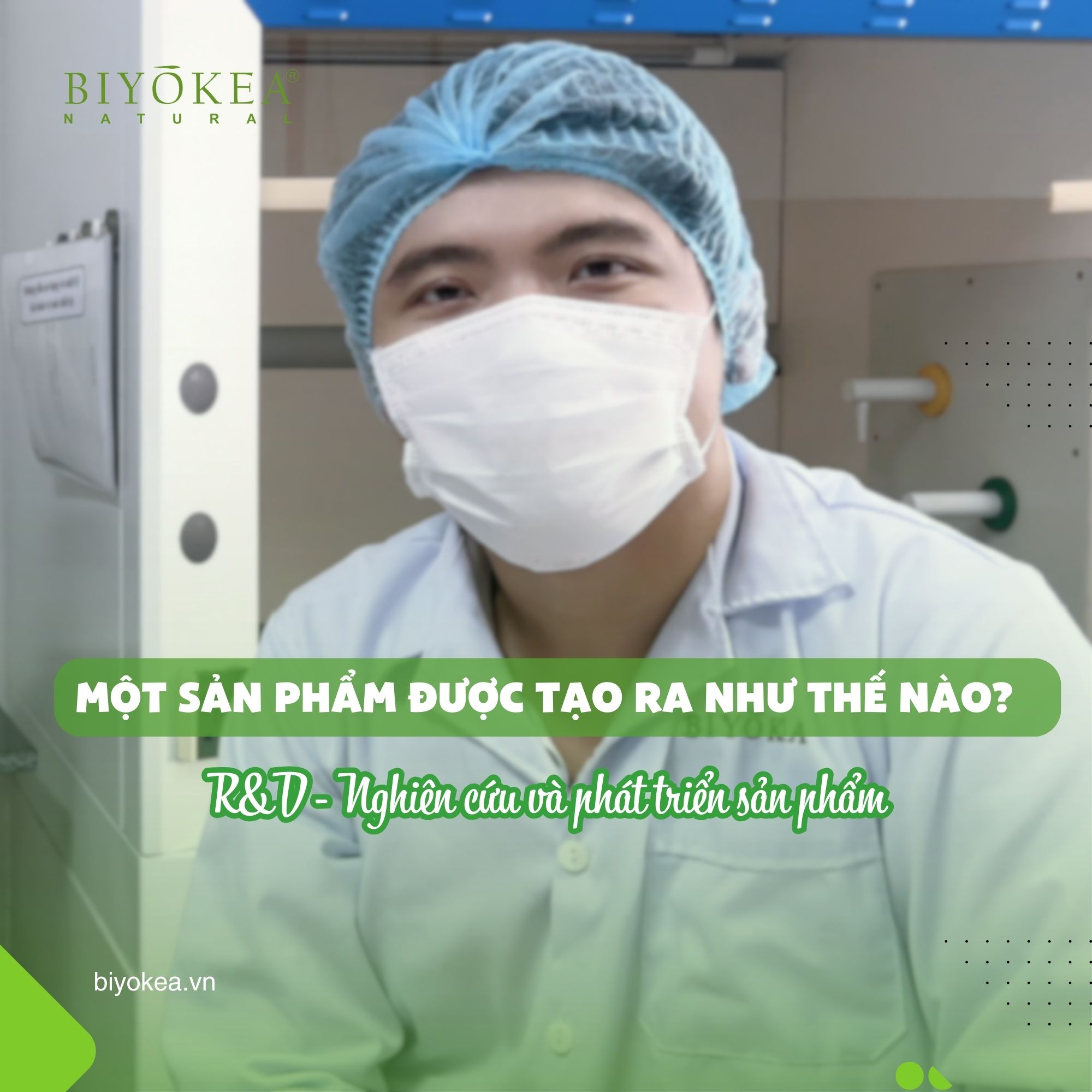 Một sản phẩm tại Biyòkea được tạo ra như thế nào?