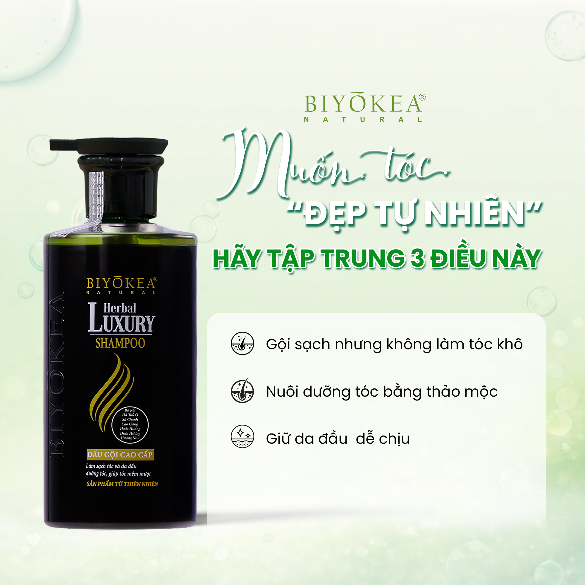 Tóc đẹp ngày Tết cùng Herbal Luxury