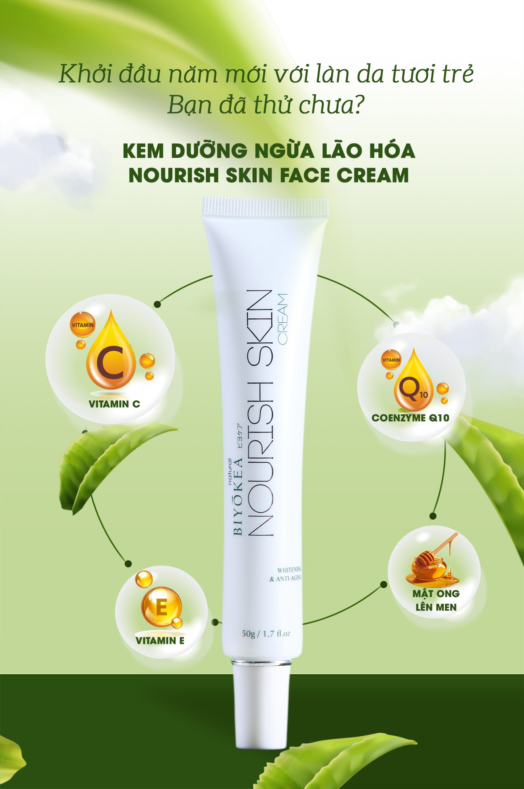 Khởi đầu năm mới làn da tươi tắn