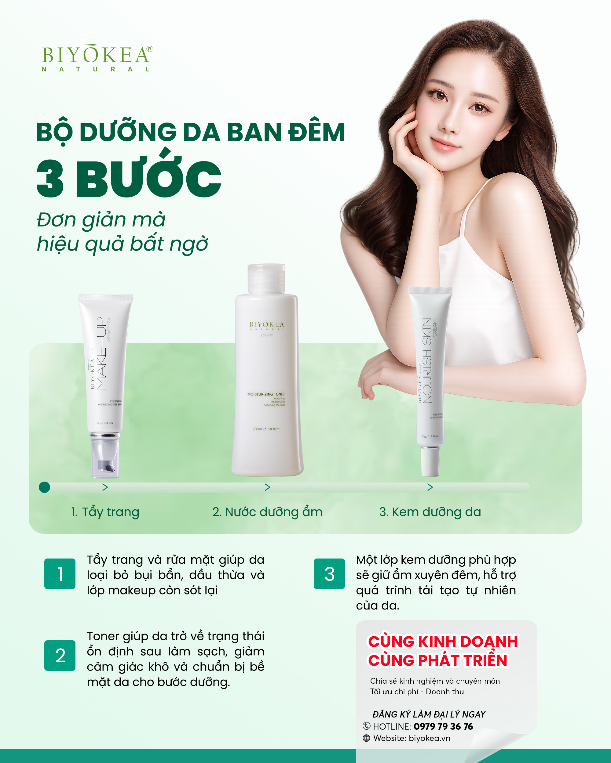 Bộ dưỡng da ban đêm