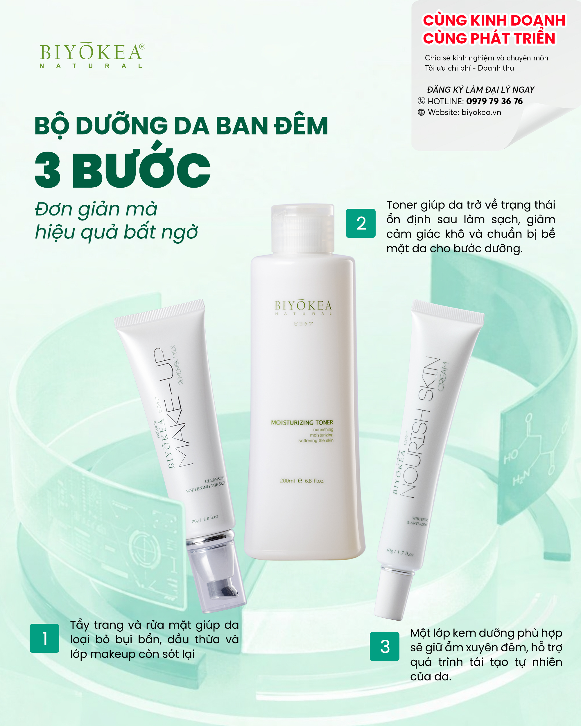 Bộ dưỡng da ban đêm