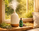 Tinh dầu thiên nhiên nguyên chất giúp không gian sống trở nên gần gũi thiên nhiên qua thói quen xông tinh dầu.
