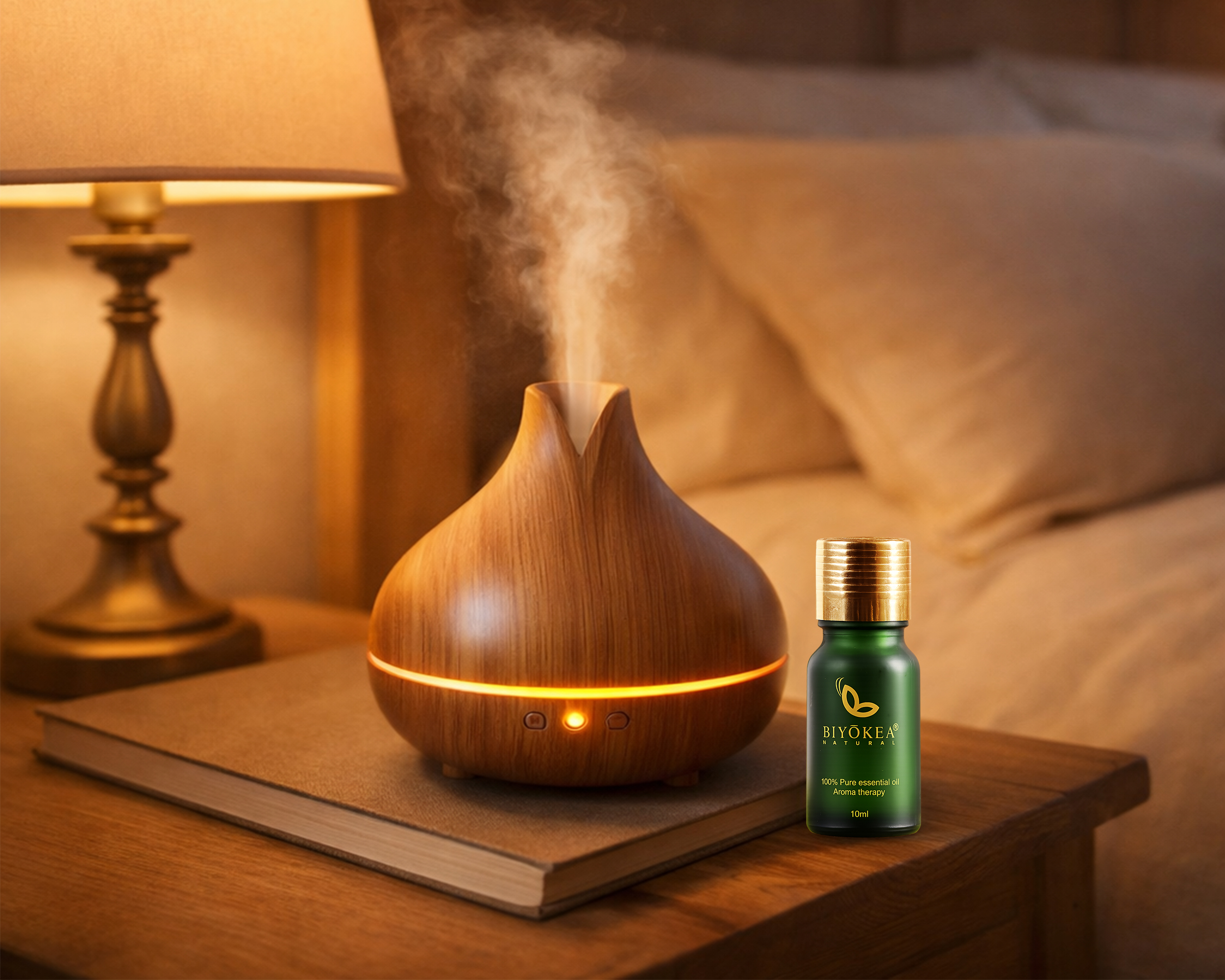 Chọn tinh dầu thiên nhiên Oải Hương xông phòng ngủ giúp vỗ về cảm xúc và hỗ trợ giấc ngủ ngon.