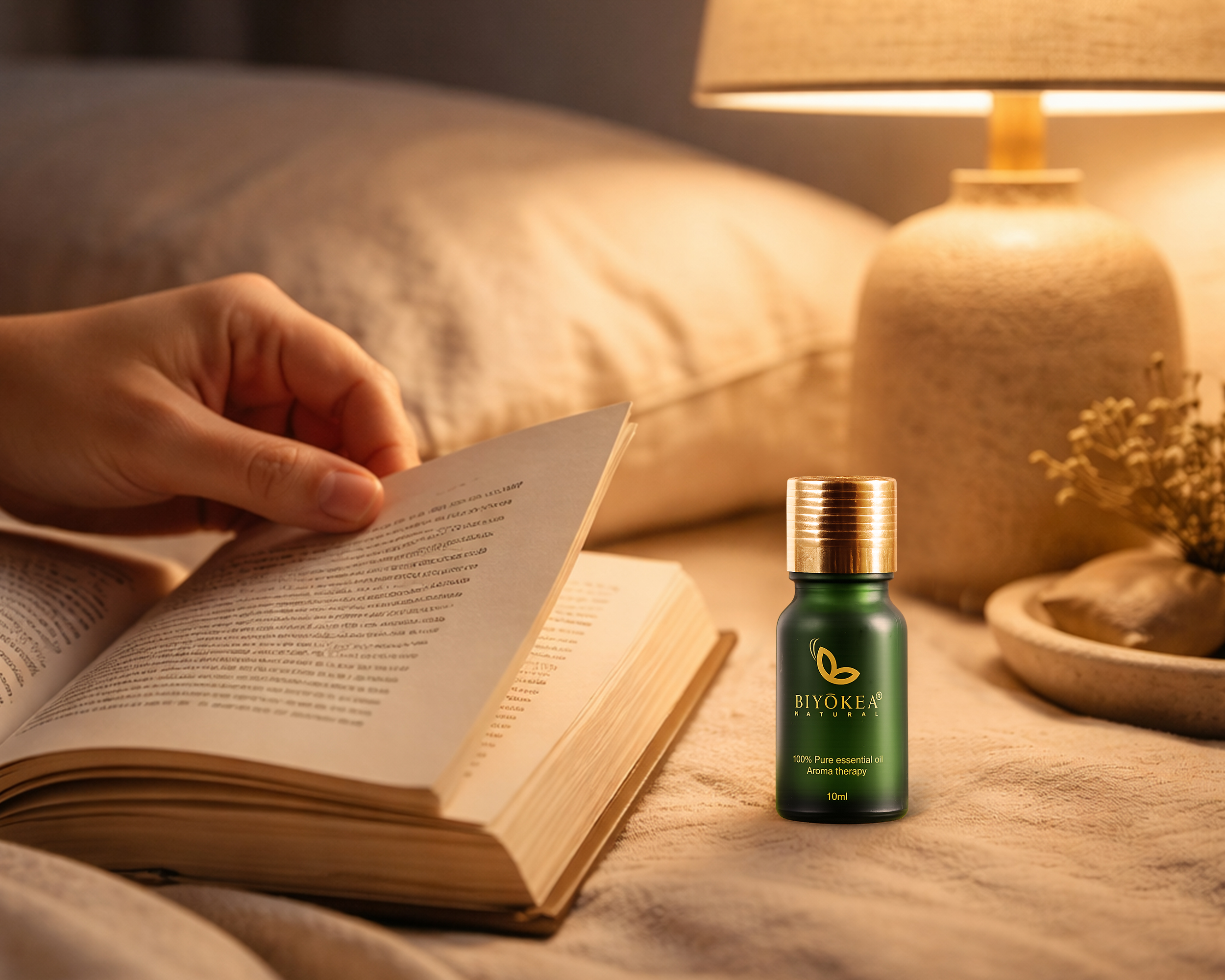 Nuôi dưỡng giấc ngủ và cảm xúc bằng hơi ấm sự an lành từ tinh dầu thiên nhiên.