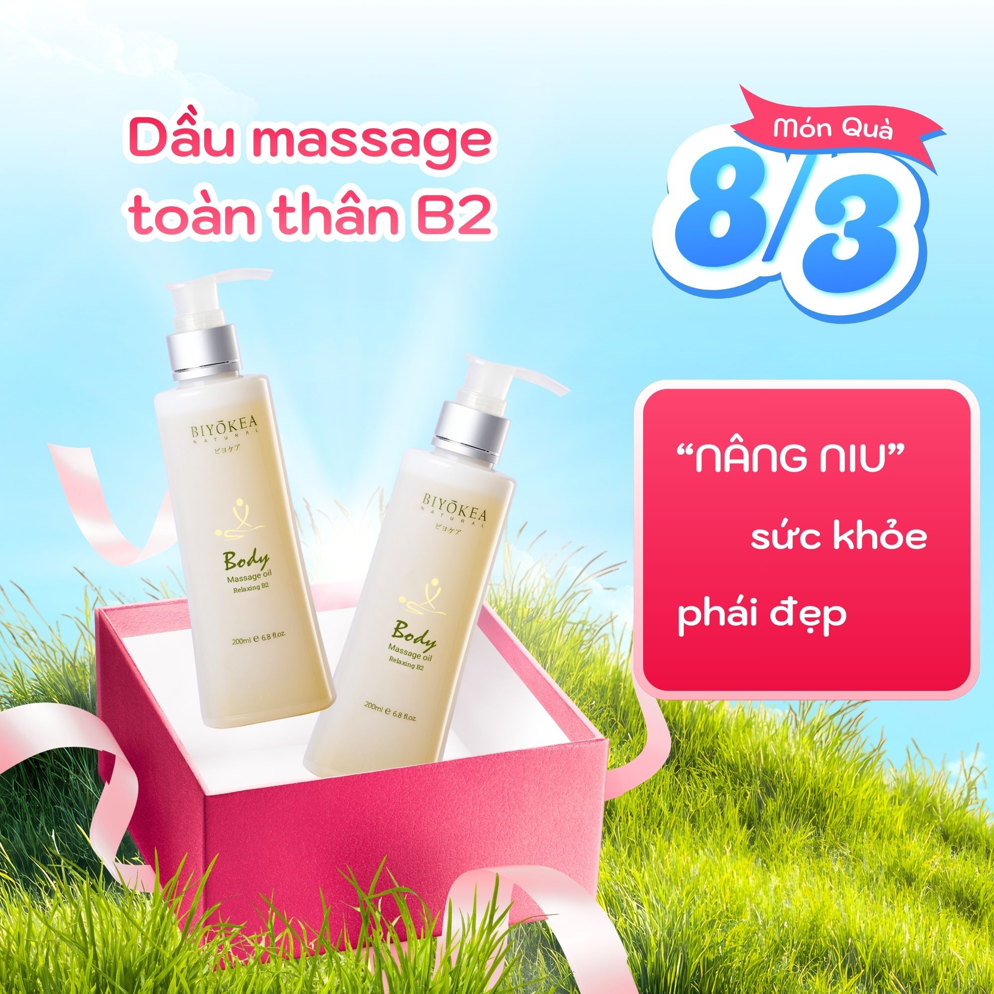 Món quà 8/3 - Nâng niu sức khỏe phái đẹp