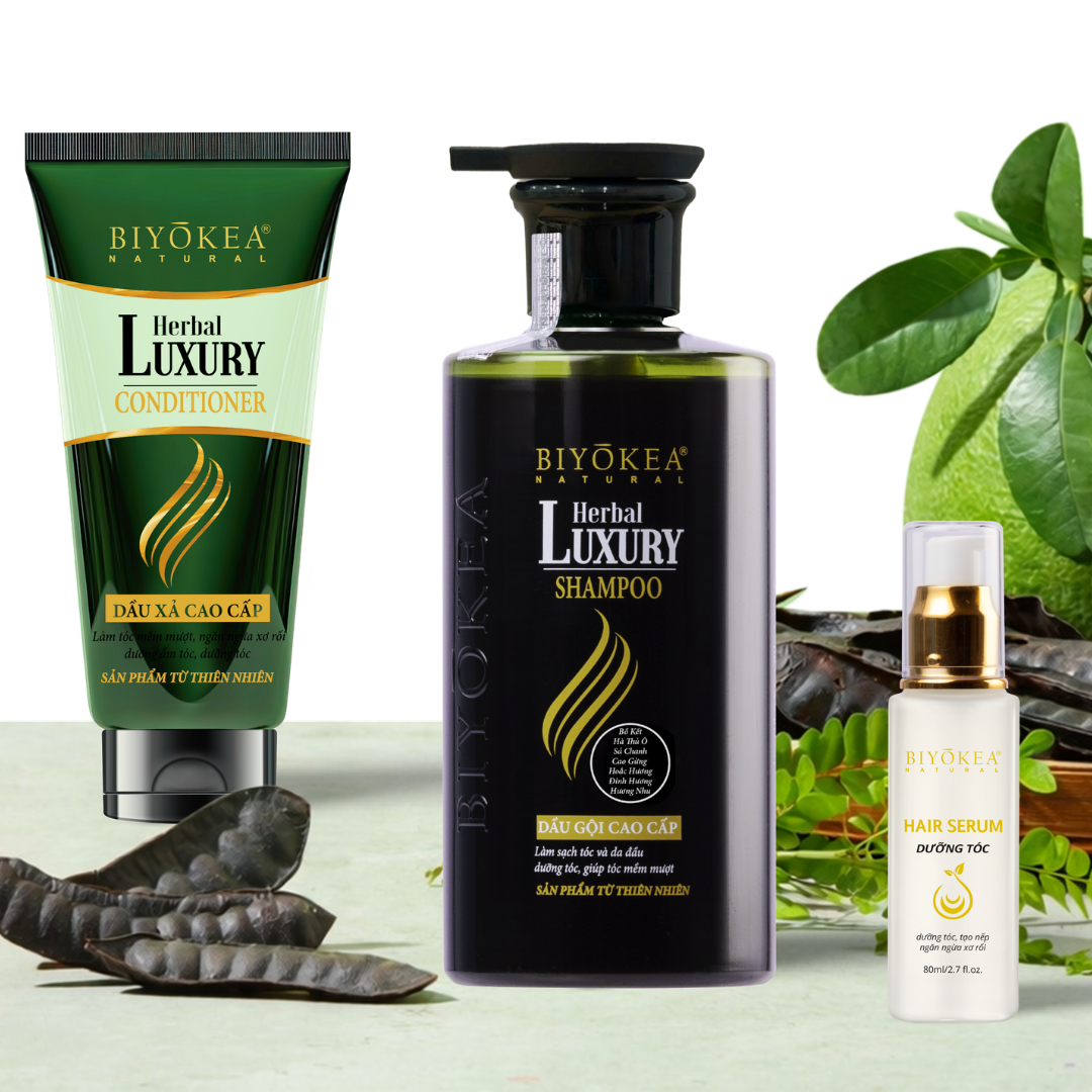 Kết hợp dầu gội, dầu xả và serum dưỡng tóc - nâng niu mái tóc khoẻ