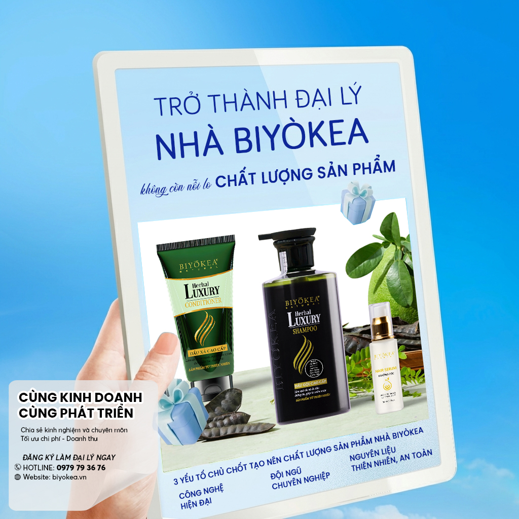 Đăng ký trở thành đại lý của BIYÒKEA - yên tâm về chất lượng sản phẩm.