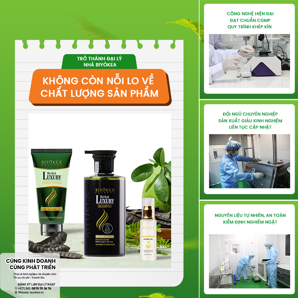 Cung cấp mỹ phẩm thiên nhiên cho đại lý