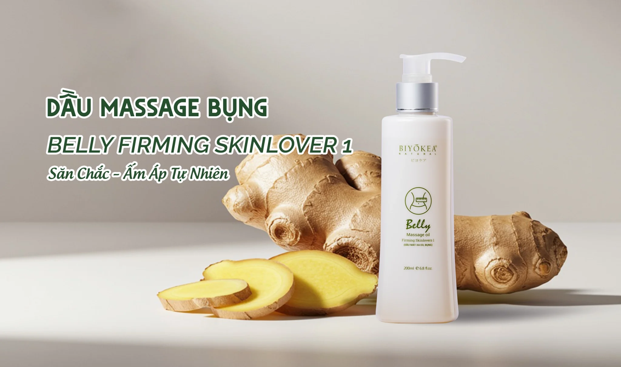 Vùng da bụng thêm săn chắc và đều màu