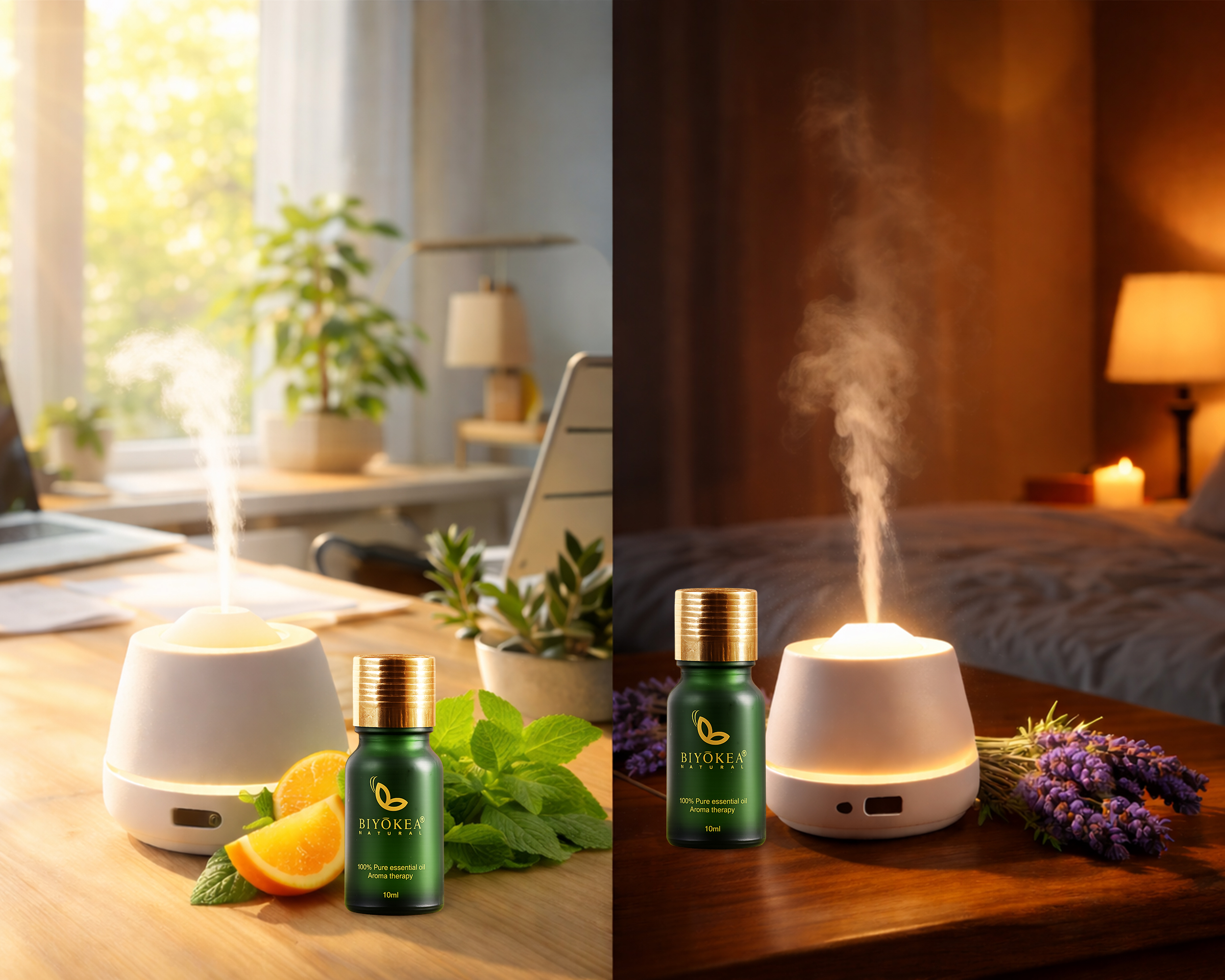 Xu hướng Scent-scaping ứng dụng tinh dầu thiên nhiên xông phòng để thiết kế mùi hương cho từng không gian.