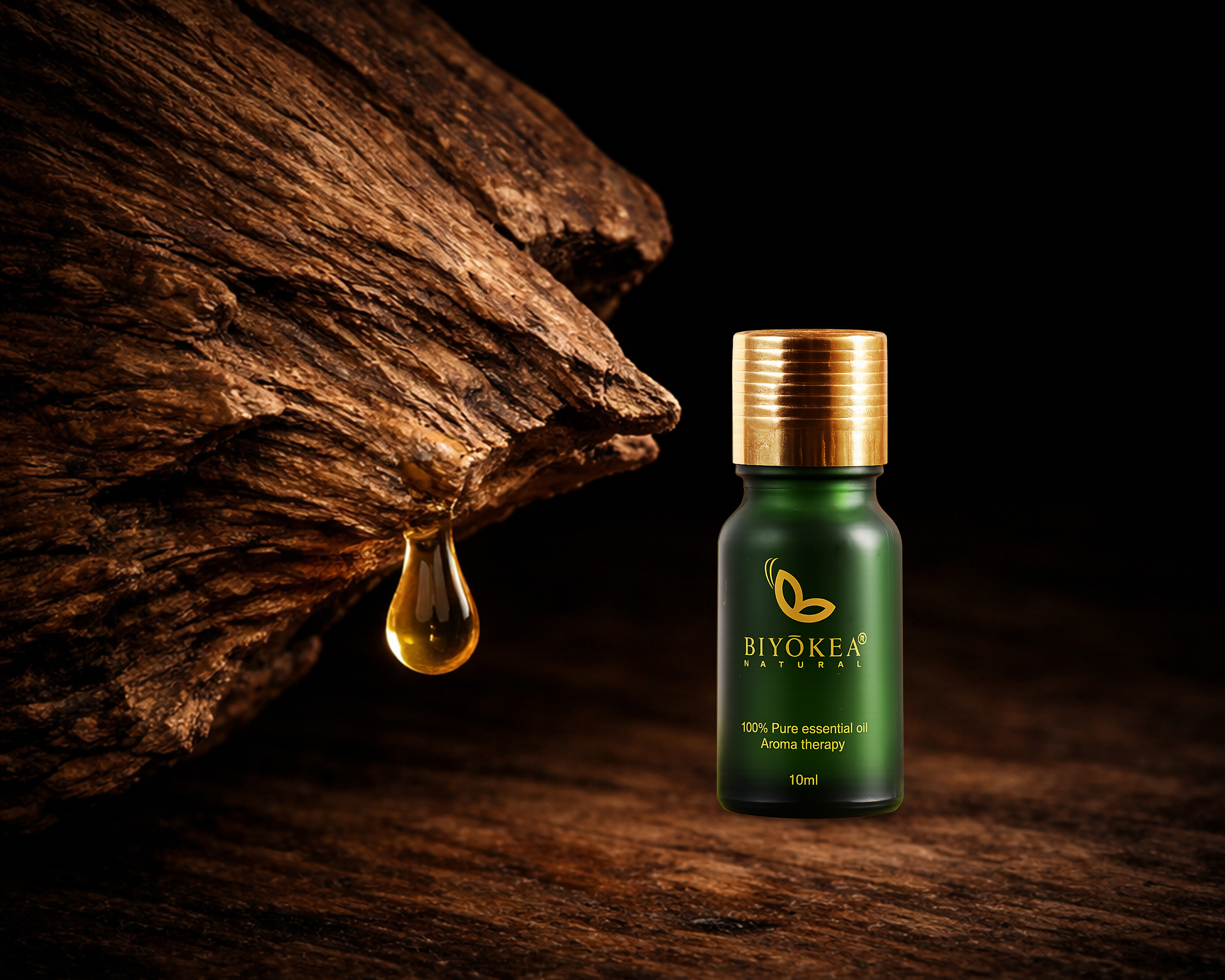 Tinh dầu xông phòng Trầm Hương nguyên chất BIYÒKEA kết tinh từ thời gian và nhựa sống tự nhiên.